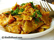 Seyal Phulka (Leftover Rotis in Garlic tomato curry) - Sindhi Rasoi |Sindhi Recipes