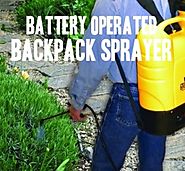 Top Battery Operated Backpack Sprayers -