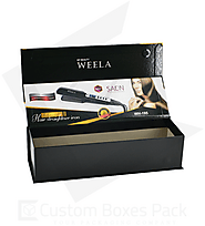 Hair Straightener Packaging | Custom Boxes Pack