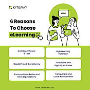 6 Reasons to chose elearning