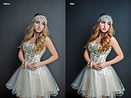 The professional photo retouching process for fashion industry