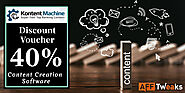 Kontent Machine Discount Coupon 2022: 40% OFF (100% Tested)