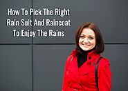 How To Pick The Right Rain Suit And Raincoat To Enjoy The Rains – Alanic wholesale