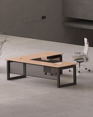 Moon Executive Desk | Modern and Sleek Design