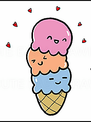Easy ice Cream Drawing For Kids | Ice Cream Drawing For Kids
