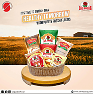 Lal Gulab offers a basket of pure flour products perfect for your family.