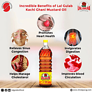 Bring in the Health Revolution with Lal Gulab Kachi Ghani Mustard Oil