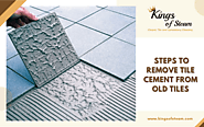 How To Remove Tile Cement From Old Tiles For Its Reuse