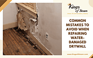 Common Mistakes To Avoid When Repairing Water-Damaged Drywall