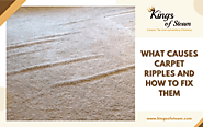 5 Causes Of Carpet Ripples And Ways To Fix Them