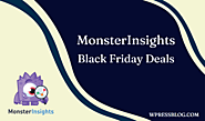 MonsterInsights Black Friday Deal and Cyber Monday Sale 2022 | Get 70% Discount