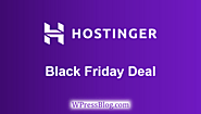 Hostinger Black Friday Deals 2022 | 80% OFF + Free Domain + SSL