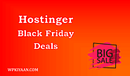 Hostinger Black Friday Deals 2022 | Get Flat 80% OFF Now!