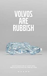 Volvo Plastic Car - Volvos Are Rubbish | Campaigns of the world