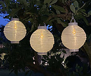 Light up you garden with Solar Lanterns for the Summer Evening!
