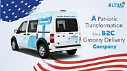 A Patriotic Transformation for a B2C Grocery Delivery Company | ALTIUS Graphics