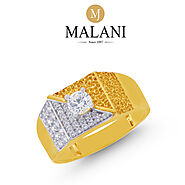 Discover the Top Mens Fancy Gold Rings at Malani Jewelers