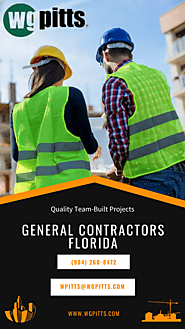 Full Service Award-Winning General Contractors Company in Florida