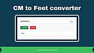 Centimeters to Feet Conversion (cm to ft) - free online