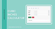 Cubic Inches Calculator - Hariscalculator
