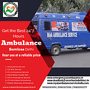 Emergency ICU Ambulance service in Delhi NCR