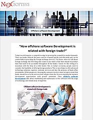 Modern Offshore Software Development with Foreign Trade