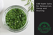 CBD Bath Salts for Relaxation, Sleep and Healing - MMJ Express