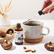 Organic Shiitake Mushroom Tincture - EcoDrop Essential Oil