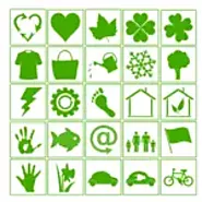 Eco vector icon set | Public domain vectors