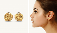 Nature Cluster Stud Earrings - A Stunning Addition to Your Jewelry Collection