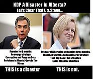 Steve: The result is a disaster Notley: We're ...
