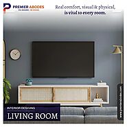 Living Room Interior Design Bangalore - Premier Abodes