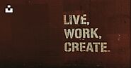 Foto pared de ladrillo rojo con vivir, trabajar, crear. cita – Imagen Curso gratis en Unsplash