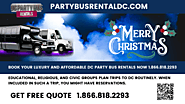 Party Bus Rental DC for Christmas Party