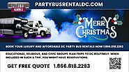 DC Party Bus Rental for Christmas Party @partybusrentaldc8656