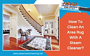 How To Clean An Area Rug With A Steam Cleaner | Turlock, CA