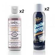 Furniture Cream & Duster Spray (2 Sets) - Dusters - Products