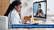 Doctor Consulting from the Comfort of Your Home