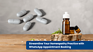 Streamline Your Homeopathy Practice with WhatsApp for Improved Efficiency