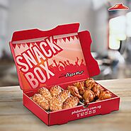 Custom Snacks Boxes | Wholesale Custom Printed Snacks Packaging