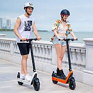 GF9 Black 500W Foldable Electric Scooter Max Speed 25 Mph with 10in Ti – Gadfever