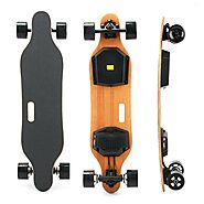 Longboard Electric Skateboard Dual 600W Motor Wireless Remote Control 25 Mph Max Speed