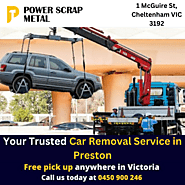 Your Trusted Car Removal Service in Preston