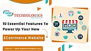 10 Essential Features To Power Up Your New eCommerce Website - WDP Technologies