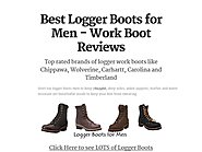 Best Logger Boots for Men - Work Boot Reviews