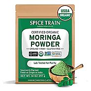 Buy Organic Moringa Powder of SPICE TRAIN