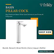 Upgrade Your Bathroom with a Trendy Pillar Cock in india | Frikly