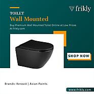 Upgrade Your Bathroom with a Trendy Wall Mounted Toilet in india | Frikly