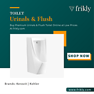 Upgrade Your Bathroom with a Trendy Urinals & Flush in india | Frikly