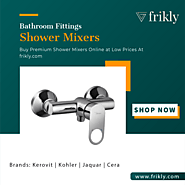 Upgrade Your Bathroom with a Trendy Shower Mixers in india | Frikly